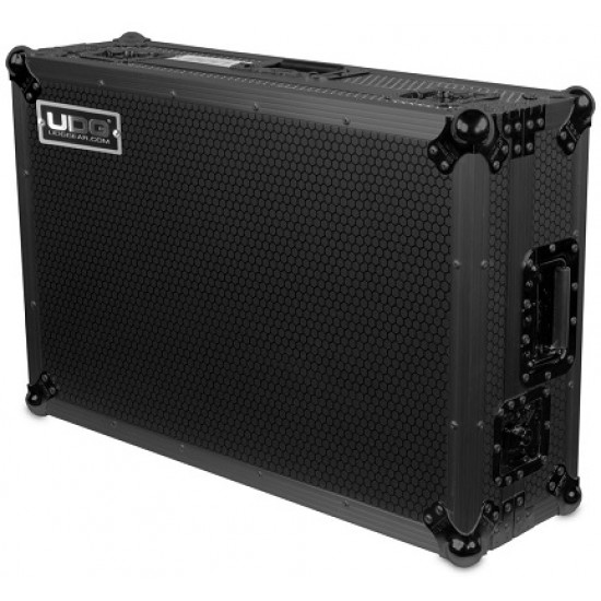 UDG Ultimate Flight Case Pioneer XDJ-RX3 Black Plus (Bandeja para Portátil y Ruedas)