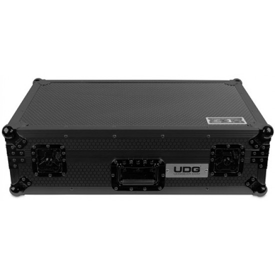 UDG Ultimate Flight Case Pioneer XDJ-RX3 Black Plus (Bandeja para Portátil y Ruedas)