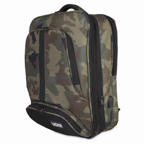 UDG Ultimate Backpack Slim Black Camo/ Orange Inside