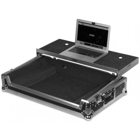 UDG Ultimate Flight Case Pioneer DDJ-1000 Silver Plus (Bandeja para Portátil y Ruedas) UDG Ultimate Flight Case Pioneer DDJ-1000 Silver Plus (Bandeja para Portátil y Ruedas)