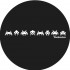 Slipmat - Technics Space Invaders (pareja)  Slipmat - Technics Space Invaders (pareja)