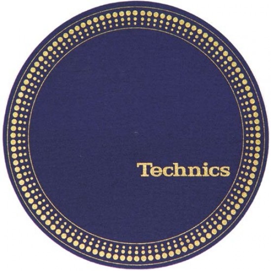 Slipmat "Technics Strobo Blue" (pareja)