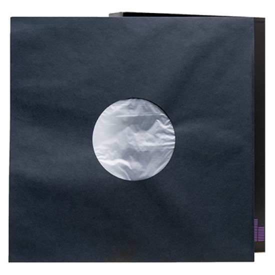 Audio Anatomy - Funda Interior Para Vinilo 12" Premium (x25) - Color Negro