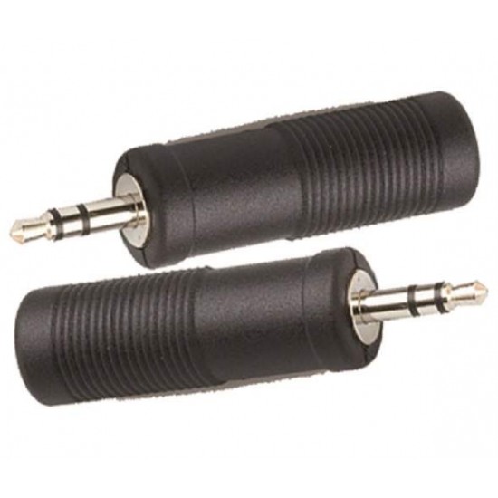 Conector Jack (1/4 Macho - 1/8 Macho Estereo) (2 unidades)