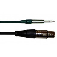 Cable Oqan  - JACK 6.3 - XF 6.3 (BALANCEADO - 5 metros)  Cable Oqan  - JACK 6.3 - XF 6.3 (BALANCEADO - 5 metros)