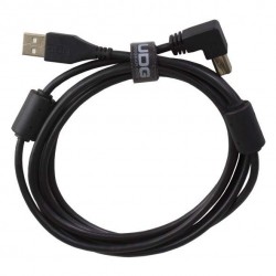UDG Cable USB 2.0 AB Acodado (Negro - 1m) UDG Cable USB 2.0 AB Acodado (Negro - 1m)