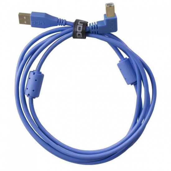 UDG Cable USB 2.0 AB Acodado (Azul - 3m)