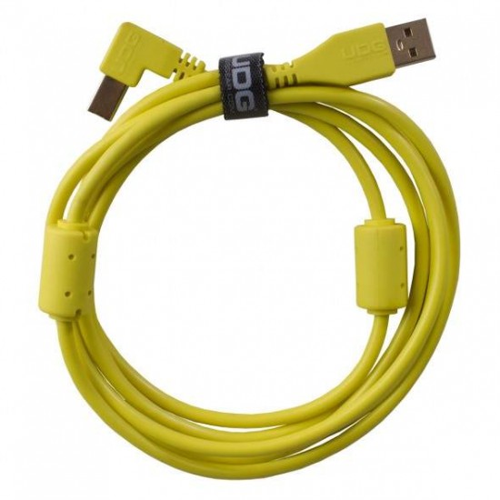 UDG Cable USB 2.0 AB Acodado (Amarillo - 3m)