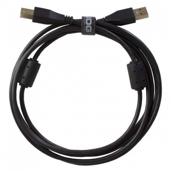 UDG Cable USB 2.0 AB recto (Negro - 1m)