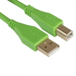 UDG Cable USB 2.0 AB recto (Verde - 1m) UDG Cable USB 2.0 AB recto (Verde - 1m)