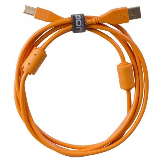 UDG Cable USB 2.0 AB recto (Naranja - 1m)