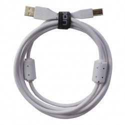 UDG Cable USB 2.0 AB recto (Blanco - 1m) UDG Cable USB 2.0 AB recto (Blanco - 1m)
