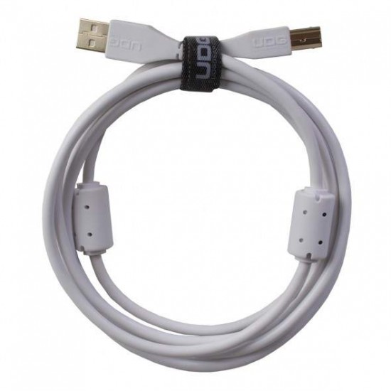 UDG Cable USB 2.0 AB recto (Blanco - 2m)