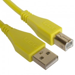 UDG Cable USB 2.0 AB recto (Amarillo - 1m) UDG Cable USB 2.0 AB recto (Amarillo - 1m)