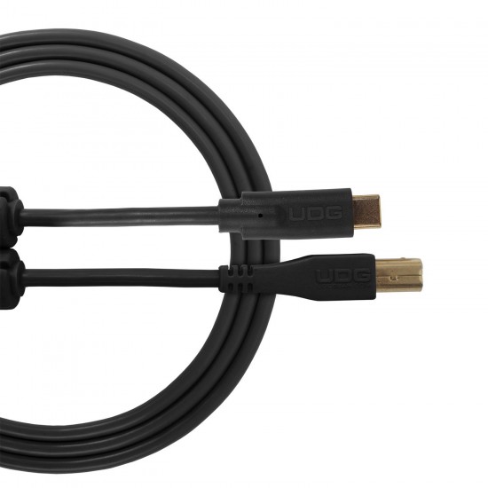 UDG Cable USB 2.0 CB Recto (Negro - 1.5m)
