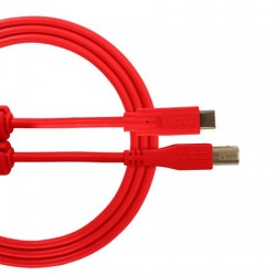 UDG Cable USB 2.0 CB Recto (Rojo - 1.5m)