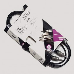 Cable Oqan - JACK 3.5 (minijack) a JACK 3.5 (minijack) (5 metros) Cable Oqan - JACK 3.5 (minijack) a JACK 3.5 (minijack) (5 metros)