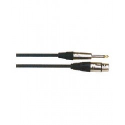 Cable Oqan - JACK 6.3 - XLR F 6.3 (5 metros)  Cable Oqan - JACK 6.3 - XLR F 6.3 (5 metros)
