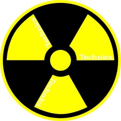 Slipmat "Technics Radioactivity" (pareja)