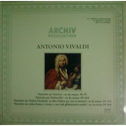 Antonio Vivaldi "Vivaldi: Concerto Per Flautino C-Dur, P V 79 / Concerto Per Violoncello C-Moll, P V 434" (LP)