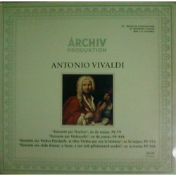 Antonio Vivaldi - Vivaldi: Concerto Per Flautino C-Dur, P V 79 / Concerto Per Violoncello C-Moll, P V 434  (LP)