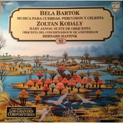 Béla Bartók, Zoltán Kodály - Bernard Haitink, Orquesta Del Concertgebouw De Amsterdam "Musica Para Cuerdas, Percusion y Celesta / Hary Janos" (LP) 