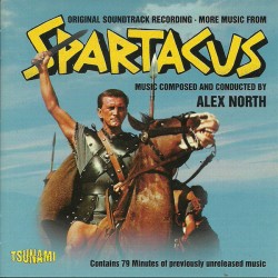 Alex North "More Music From Spartacus Original Soundtrack Recording" (CD)