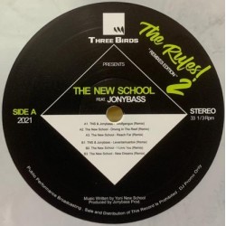 The New School Featuring Jonybass Prod. "The Rule Number Two" (12" - Limited Edition - color Gris)