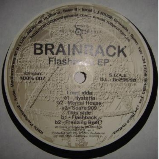Brainrack - Flashback EP (12") Brainrack - Flashback EP (12")