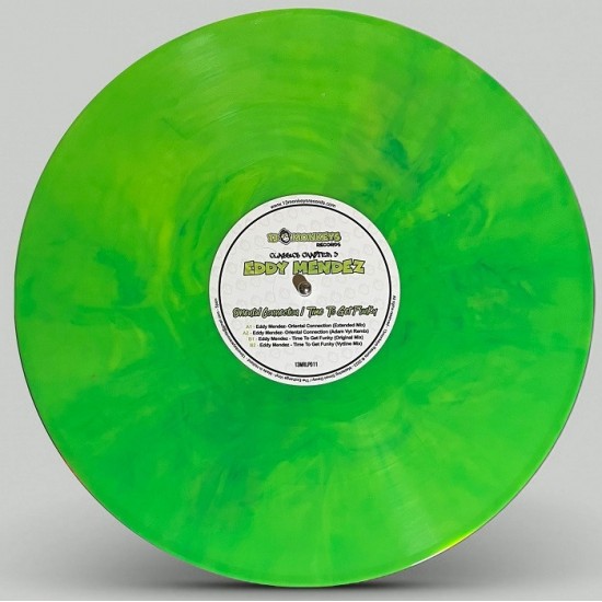 Eddy Mendez "Oriental Connection / Time To Get Funky - Classics Chapter 3" (12" - Green & Yellow Marbled)