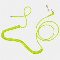Cable Aiaiai C18 Coiled Neon + Adaptador Cable Aiaiai C18 Coiled Neon + Adaptador