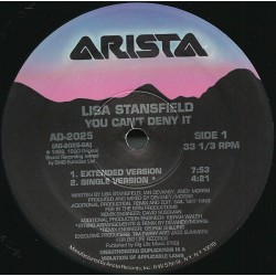 Lisa Stansfield - You Can't Deny It (12'') 