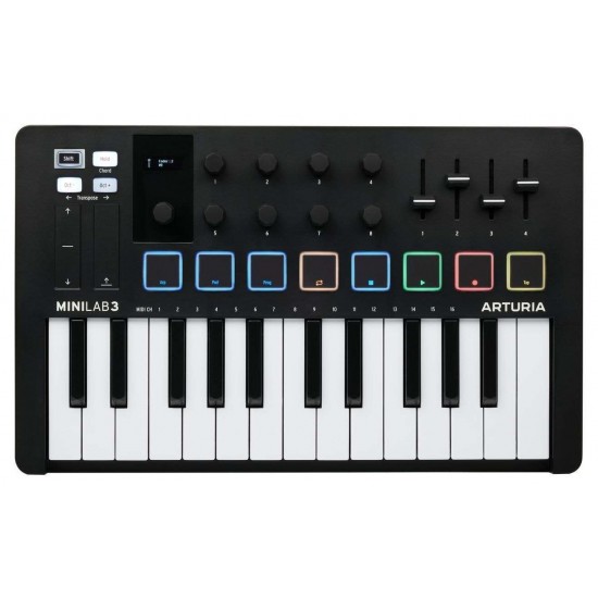 Arturia MiniLab 3 Black