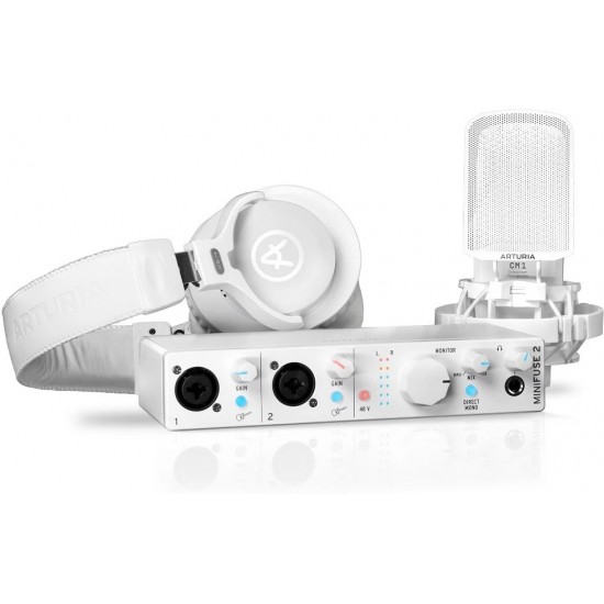 Arturia Minifuse Recording Pack White