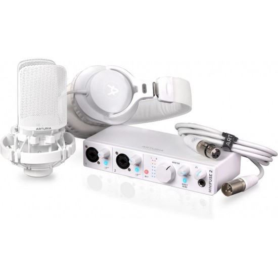 Arturia Minifuse Recording Pack White