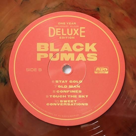 Black Pumas - Black Pumas (2xLP - Deluxe Edition - Limited Edition - Lava) 