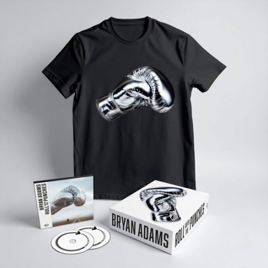 Bryan Adams - Roll With The Punches (Deluxe Edition) (2xCD - Box + T-Shirt L) Bryan Adams - Roll With The Punches (Deluxe Edition) (2xCD - Box + T-Shirt L)