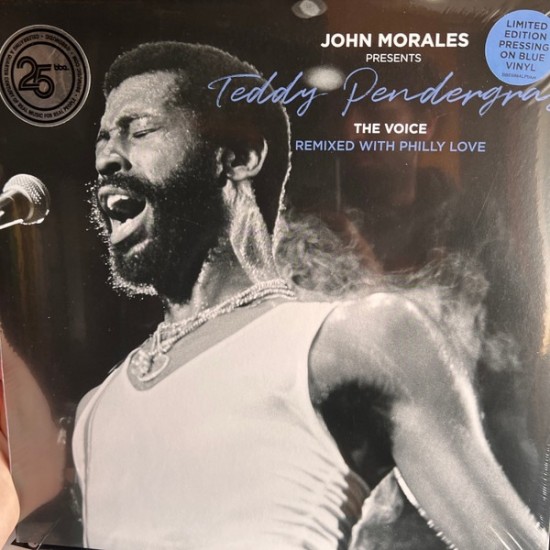 John Morales Presents Teddy Pendergrass ‎"The Voice - Remixed With Philly Love" (3xLP - Gatefold - Limited Edition - Blue)