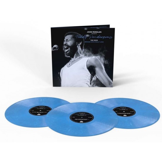 John Morales Presents Teddy Pendergrass ‎"The Voice - Remixed With Philly Love" (3xLP - Gatefold - Limited Edition - Blue)