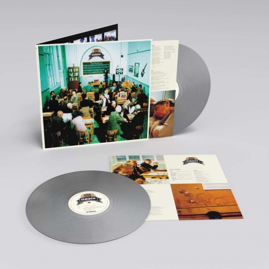 Oasis "The Masterplan" (2xLP - Gatefold - 25th Anniversary Edition - Silver)