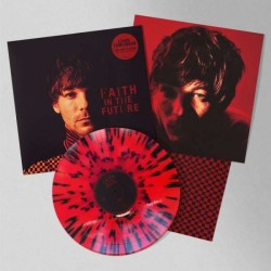Louis Tomlinson ‎"Faith In The Future" (LP - Black and Red Splatter)