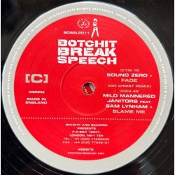 Botchit Breakspeech (2x12") Botchit Breakspeech (2x12")