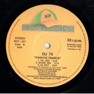 DJ 70 ‎- Fanatic Trance (12")