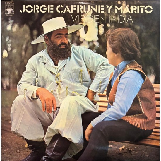 Jorge Cafrune Y Marito ‎- Virgen India (LP)