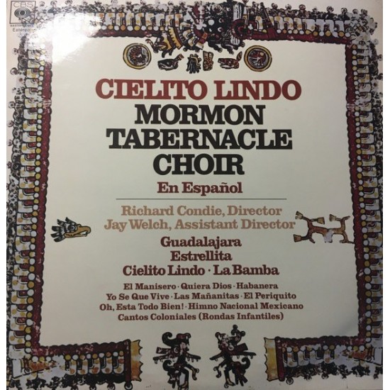Mormon Tabernacle Choir - Cielito Lindo - En Español (LP) Mormon Tabernacle Choir - Cielito Lindo - En Español (LP)