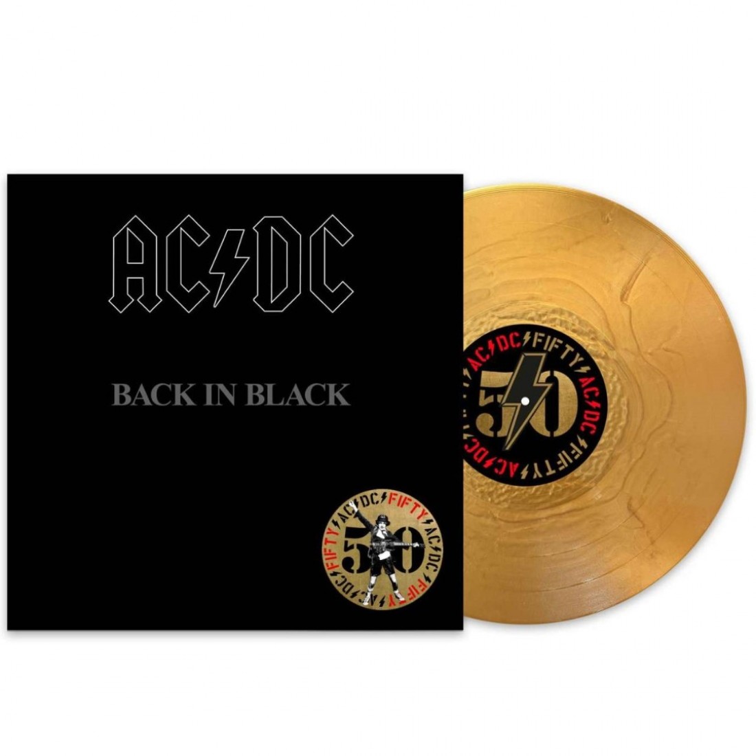 AC/DC - Back in Black (LP - 180g - 50th Anniversary Limited Edition ...