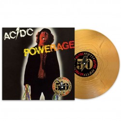 AC/DC - Powerage (LP - 180g - 50th Anniversary Limited Edition - Gold Nugget + Artwork Print)