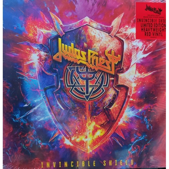 Judas Priest ‎"Invincible Shield" (2xLP - Gatefold - 180g - Red)