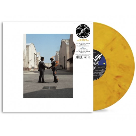 Pink Floyd ‎- Wish You Were Here (LP - Limited Edition - Remastered - 50th Anniversary - Yellow Flame) 