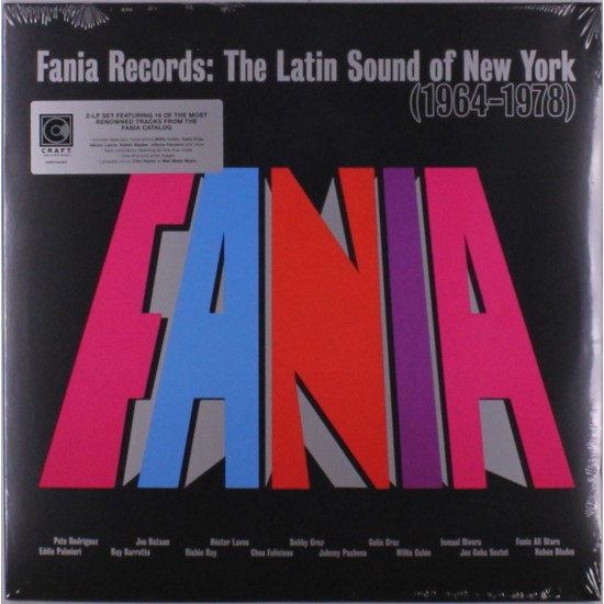 Fania Records: The Latin Sound Of New York (1964-1978) (2xLP) Fania Records: The Latin Sound Of New York (1964-1978) (2xLP)